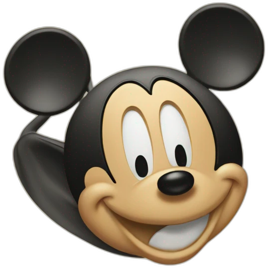 Mickey Mouse vintage emoji