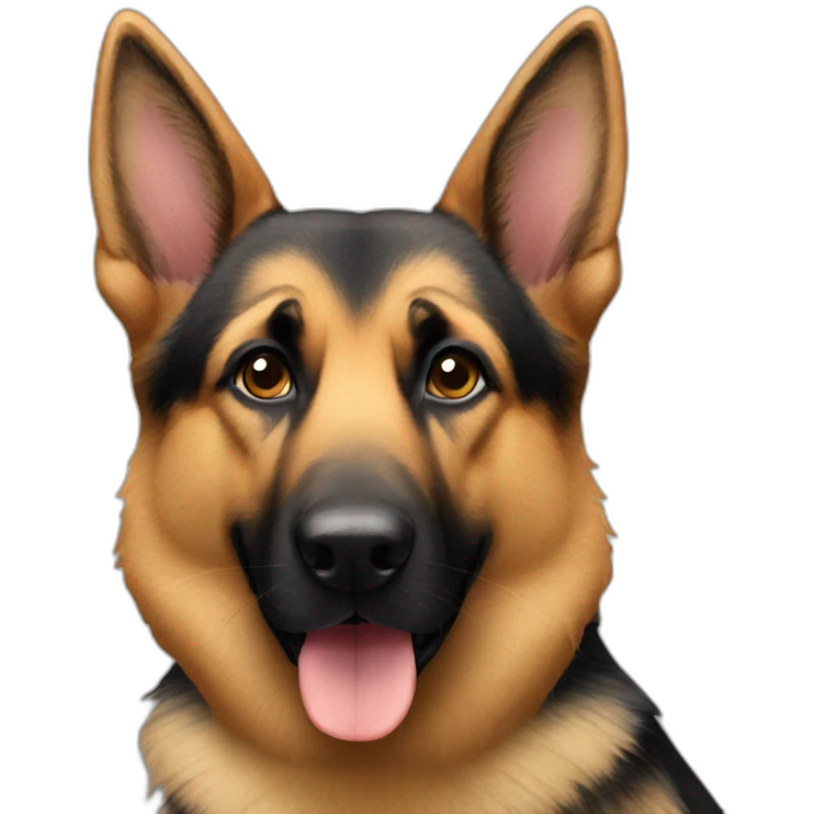 german shepard emoji