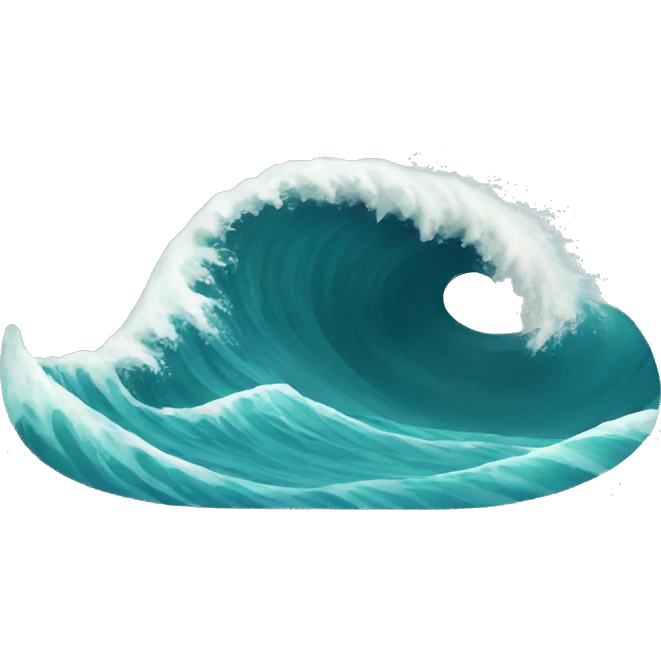 tsunami emoji