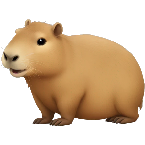 Capybara emoji