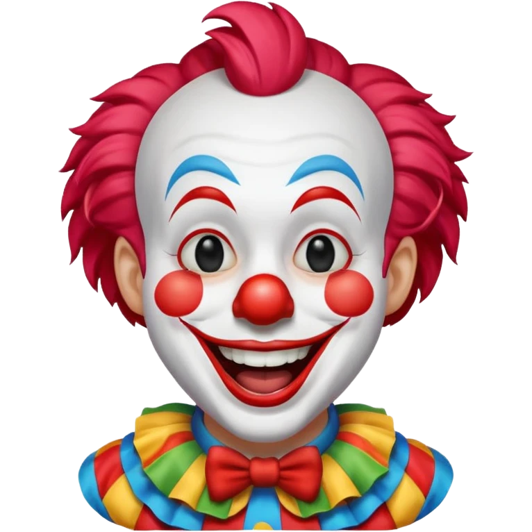 Laughing clown  emoji