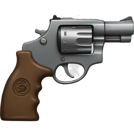 Sad gun emoji