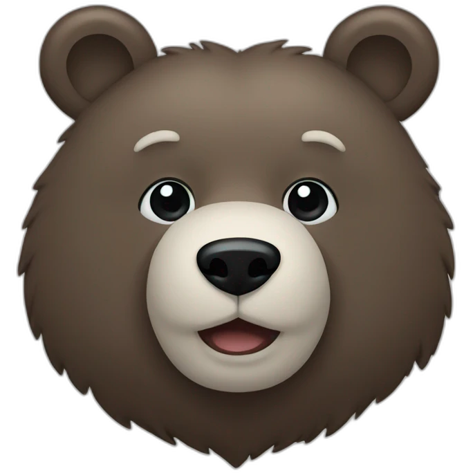 a bear emoji
