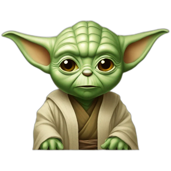 Yoda dit "Ha bon" emoji