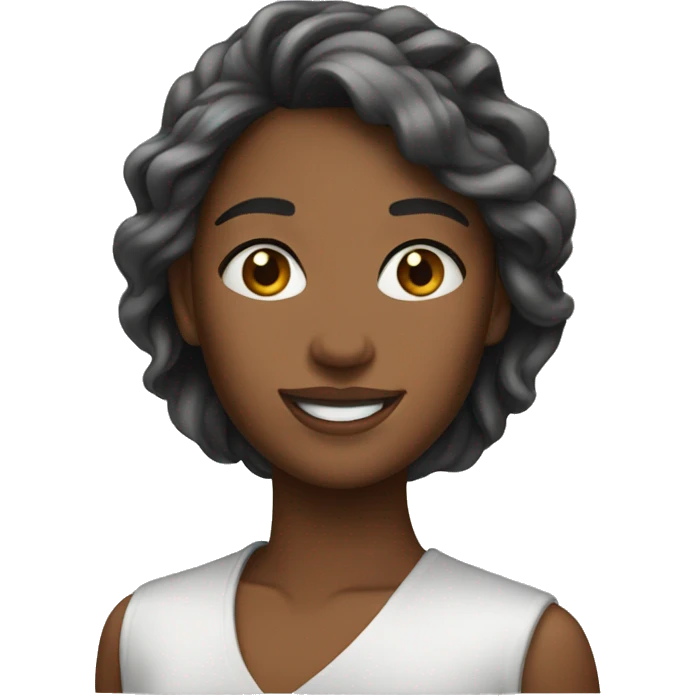 Pretty woman  emoji