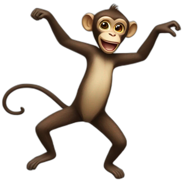 dancing monkeys emoji