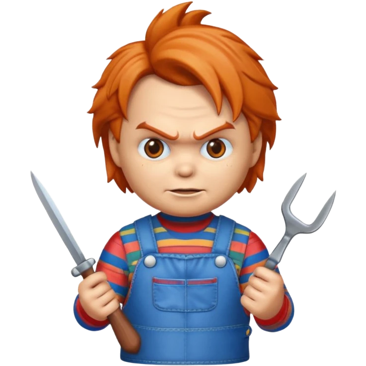 Un emojin de chuky emoji