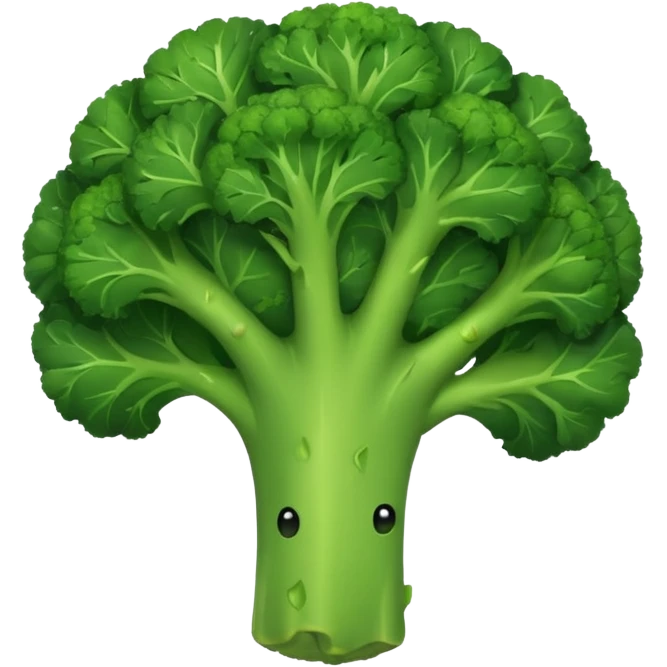 Broccoli working out emoji