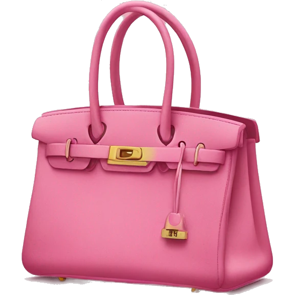 pink birkin bag  emoji
