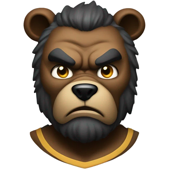 Evil UCLA Bruin emoji