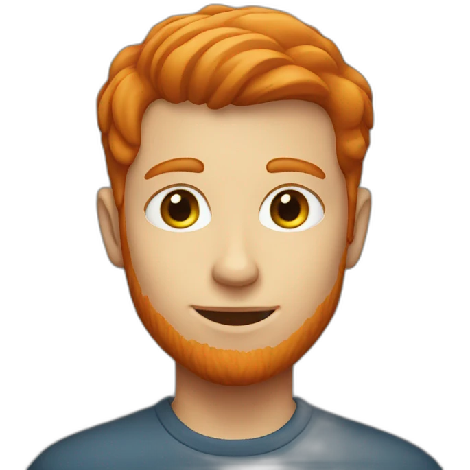 male redhead emoji
