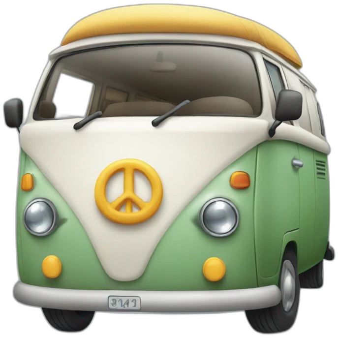 Van wolksvagen emoji