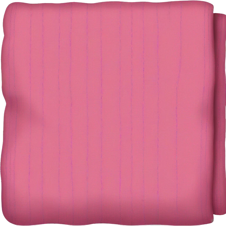 Pink blanket  emoji
