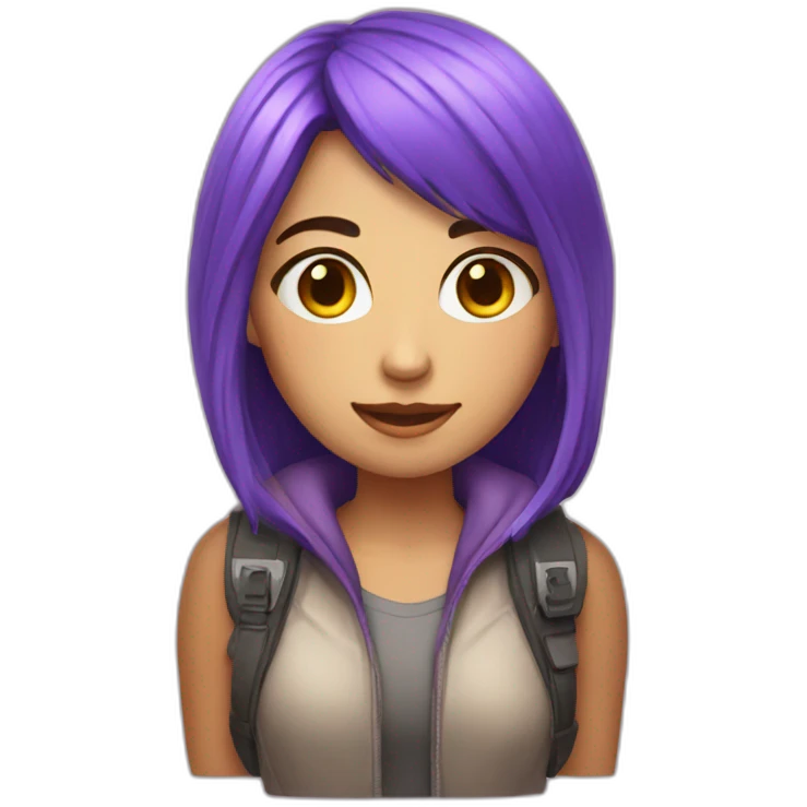 Cozy-gamer-girl emoji