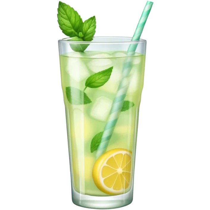 mint lemonade emoji