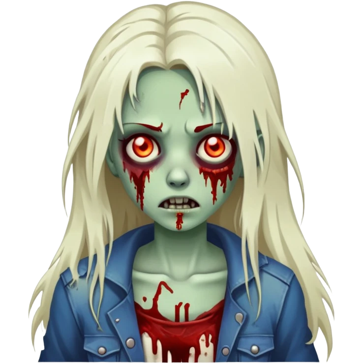 HauntedMound zombie girl emoji
