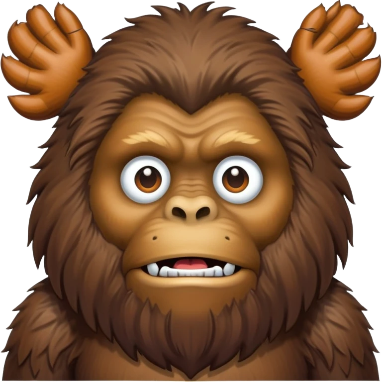 Bigfoot emoji