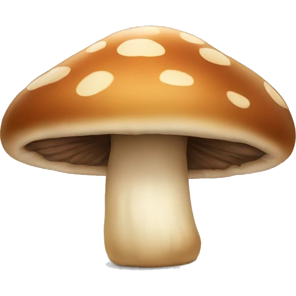 brown mushroom emoji