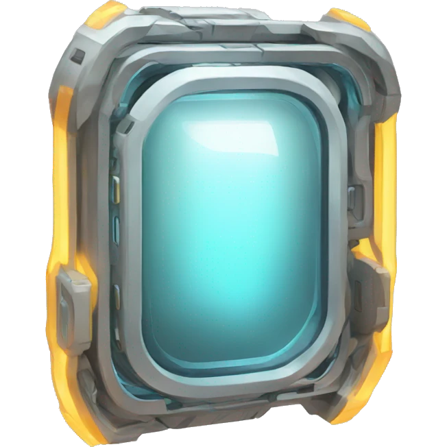 futuristic frame emoji