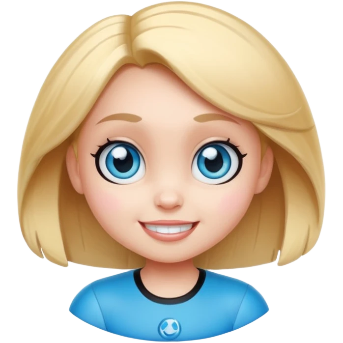 Bubbles Powerpuff Girls  emoji