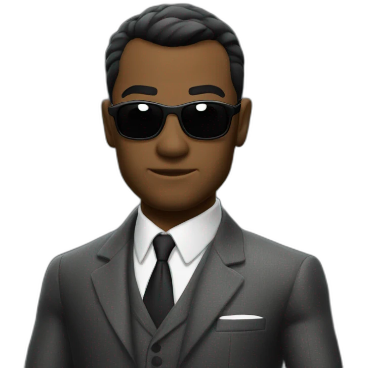 agent 007 emoji