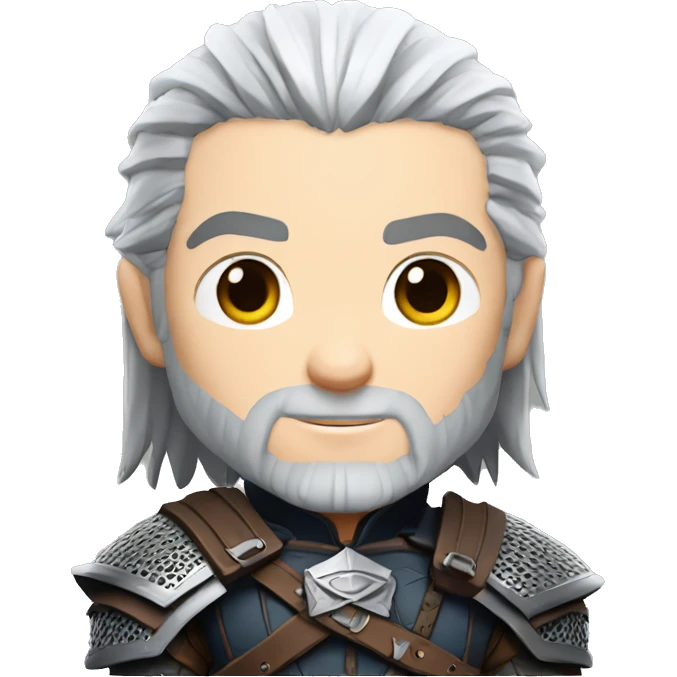 chibi geralt emoji