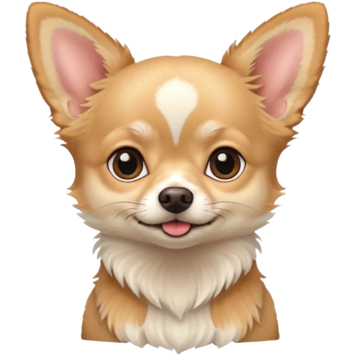Chihuahua blanca emoji