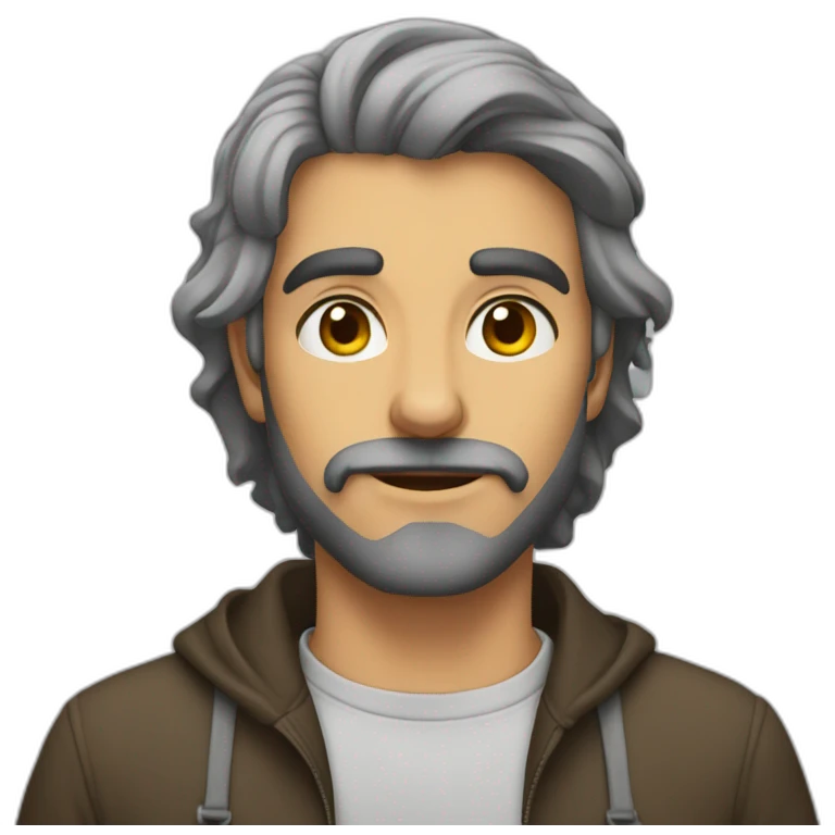 شاب يرتدي علم فلسطين emoji