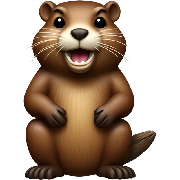 Walnut beaver emoji