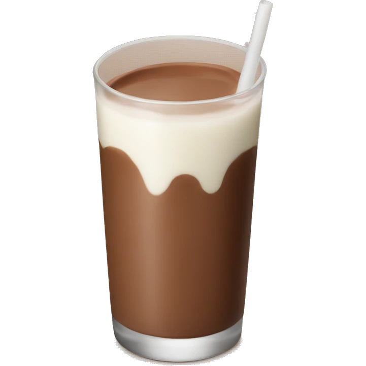  Chocolate milk  emoji