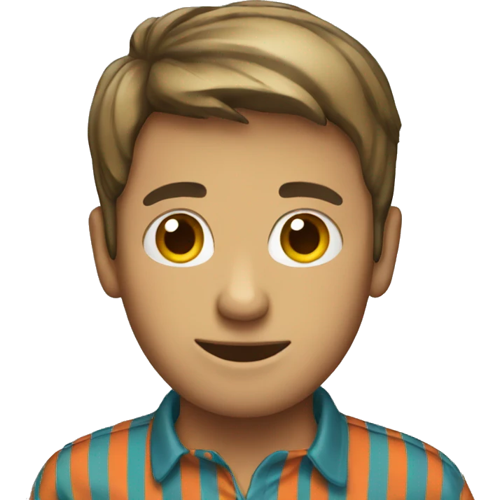 striped shirt emoji