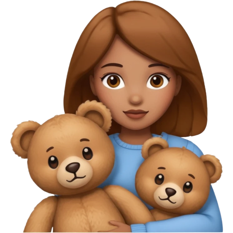 Single women with Teddy ' emoji