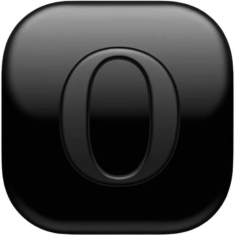 a letra “T” e a letra “O” juntas. Uma em cima da outra emoji