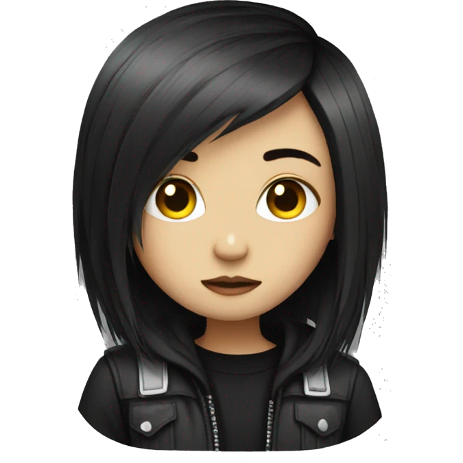 emo girl emoji