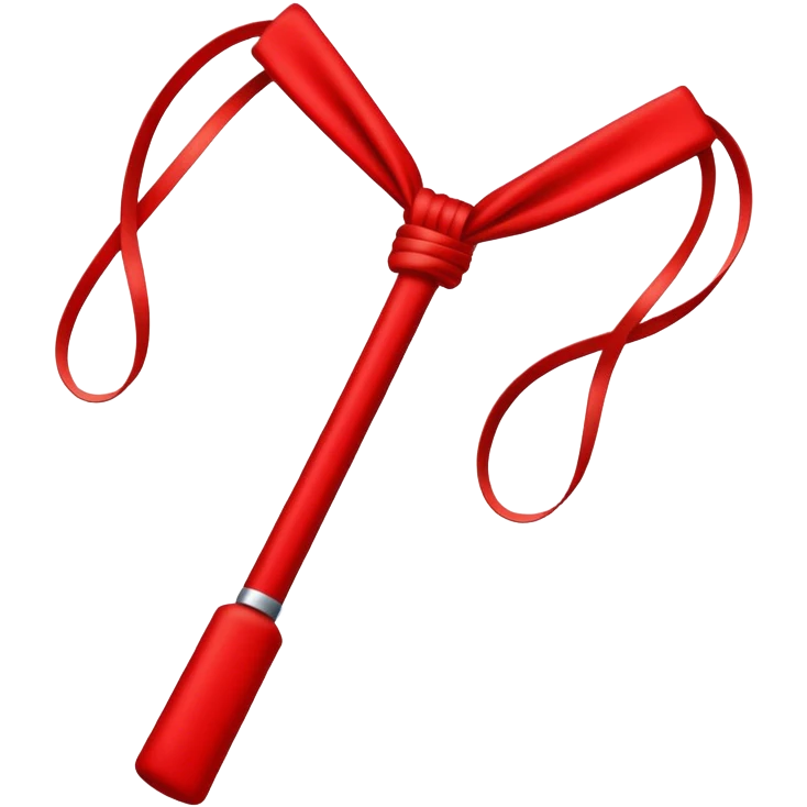 Lazo rojo  emoji
