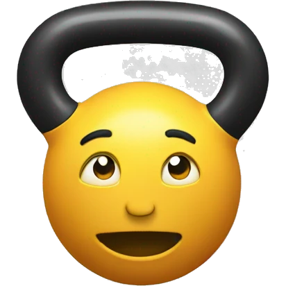 lift kettlebell emoji