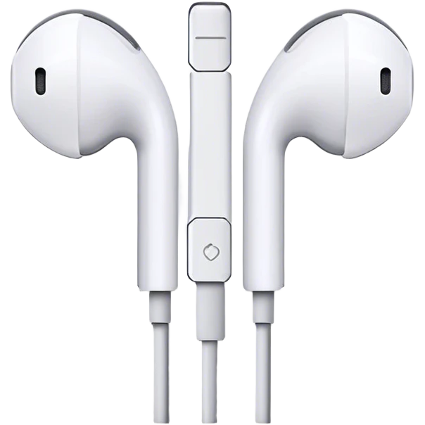 Ear buds emoji
