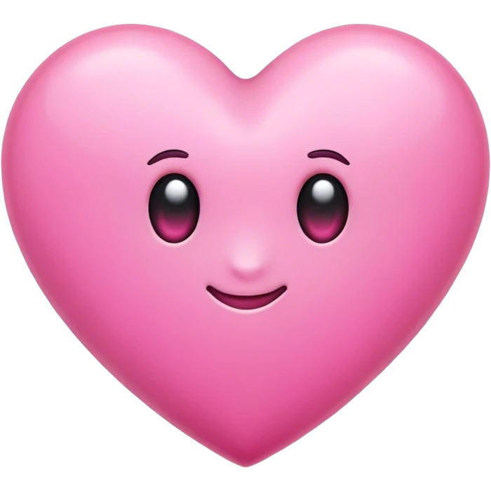 Pink heart emoji