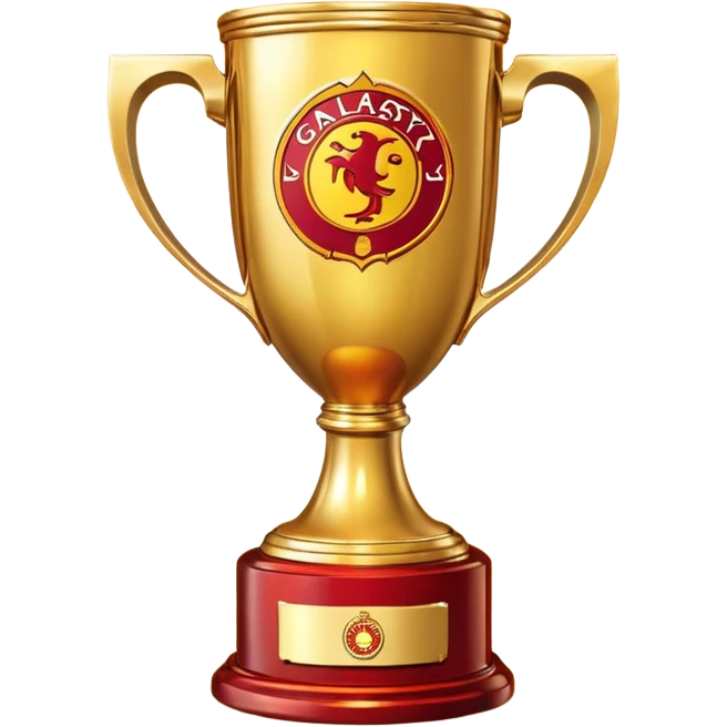 Galatasaray ın aldıgı uefa kupası emoji