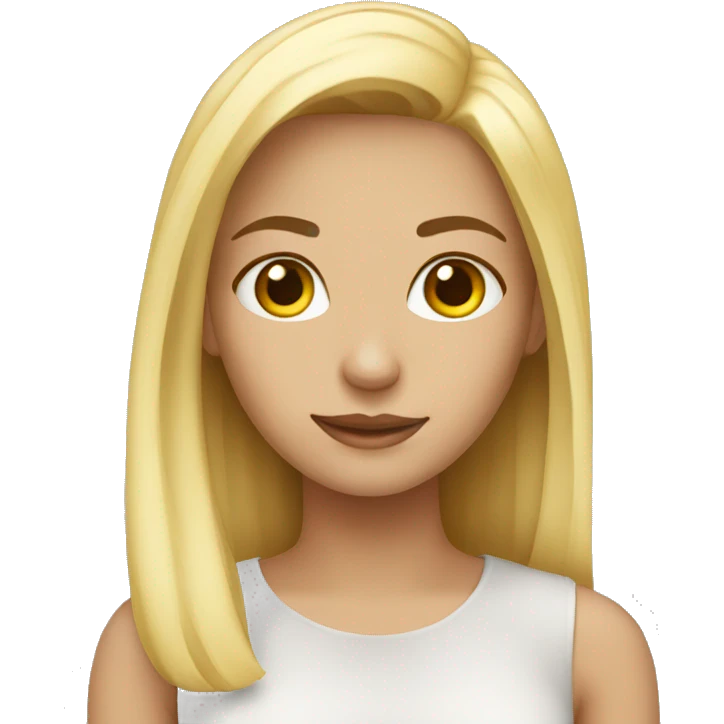 girl blonde emoji