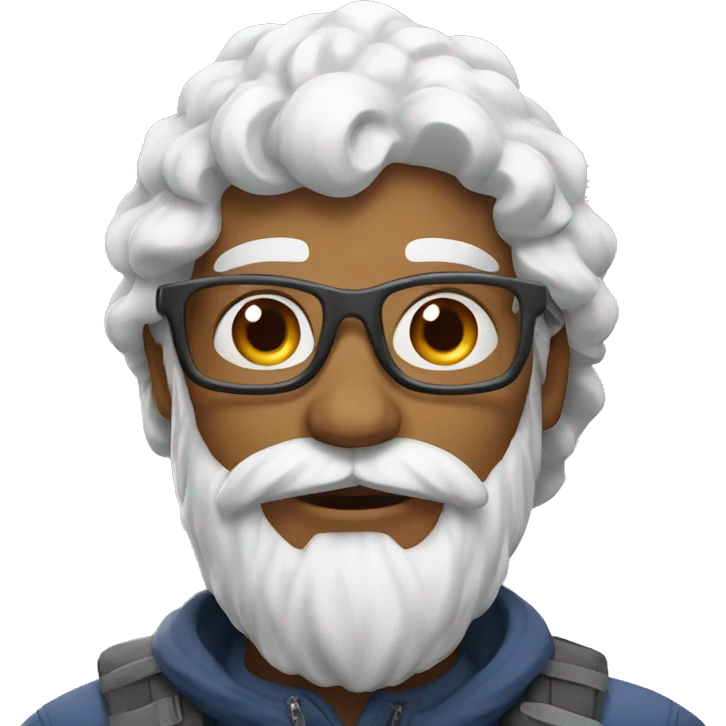 One snowmountain  emoji