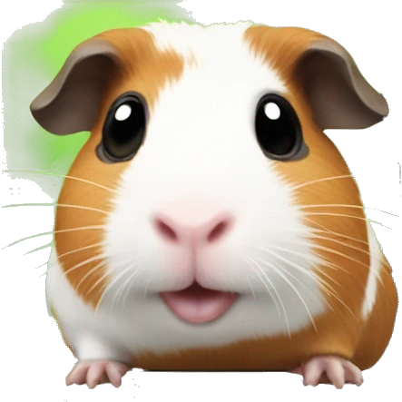 Guinea pig on an iPhone  emoji