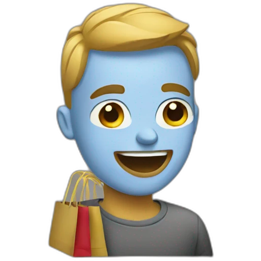 shopping emoji