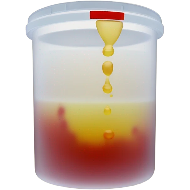 URINE WITH BLOOD emoji