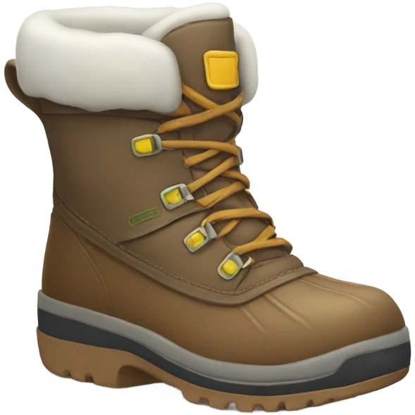 Snowboots emoji