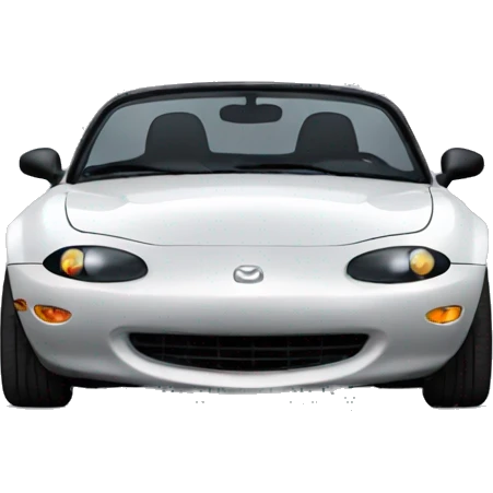 mazda miata 91 (popup headlights up) emoji