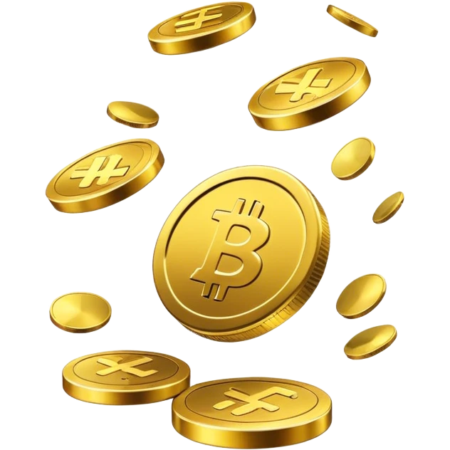 levitating coins emoji