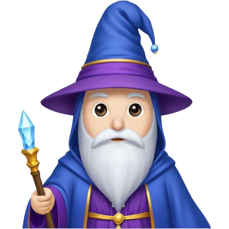 Penguin Wizard emoji