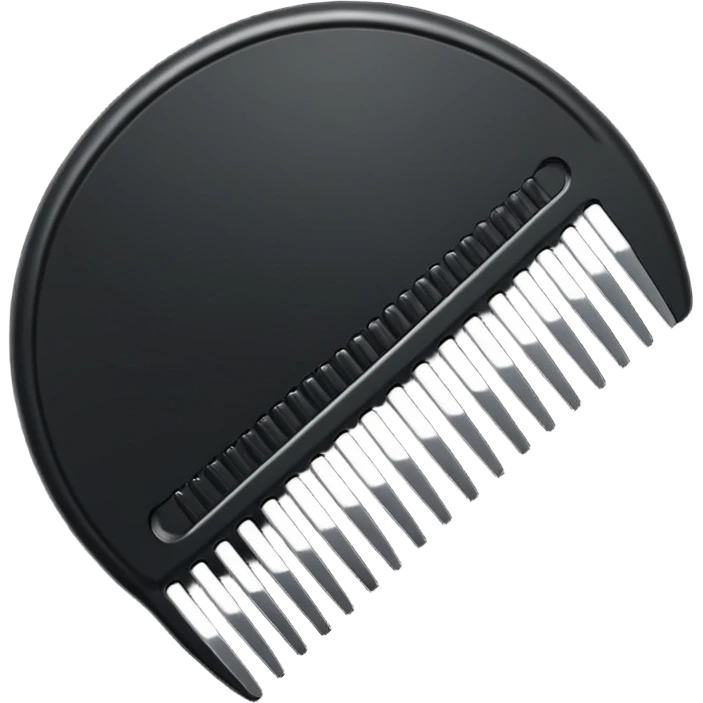 circle comb emoji