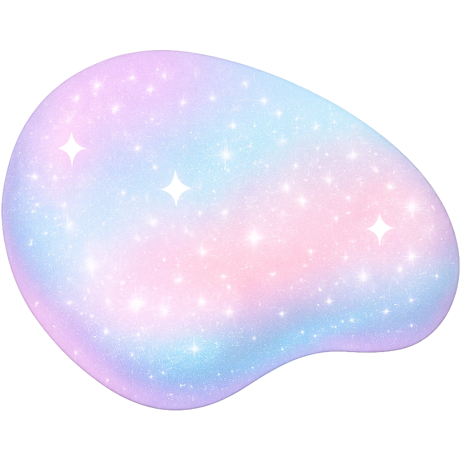 sparkly pastel object,  remove background emoji
